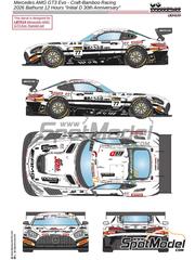 SK Decals SK24170: Marking / livery 1/24 scale - Mercedes AMG GT3